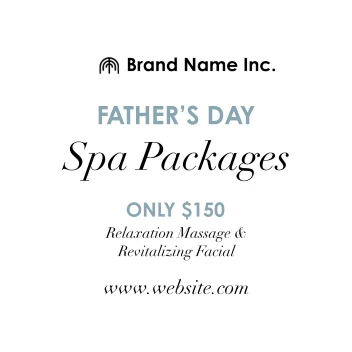Father's Day Spa Packages