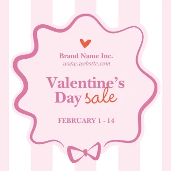 Valentine's Day Ribbon