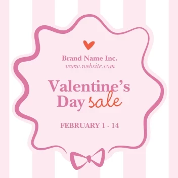 Valentine's Day Ribbon