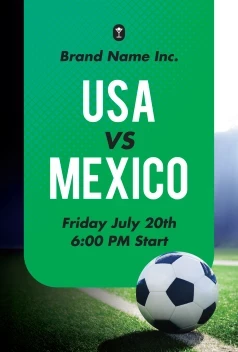 Bright Gradient Soccer Cup