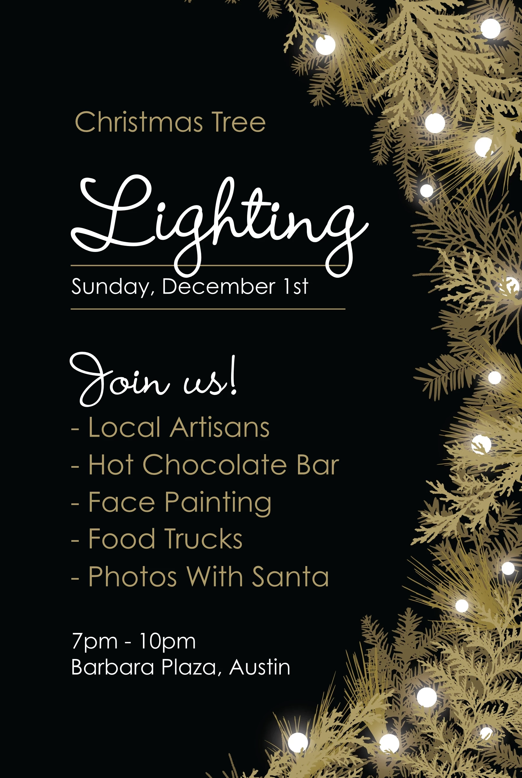 Christmas Tree Lighting