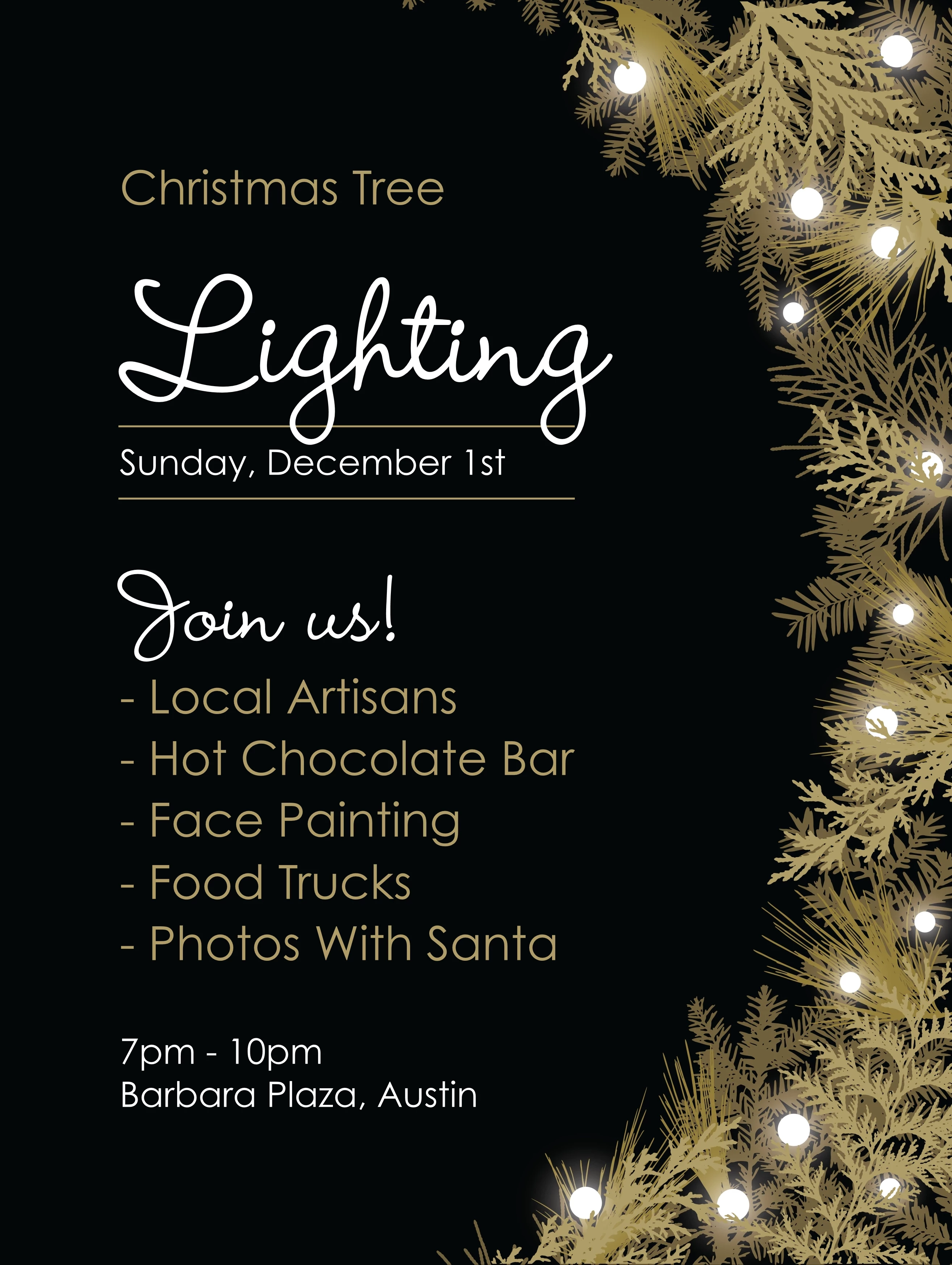 Christmas Tree Lighting