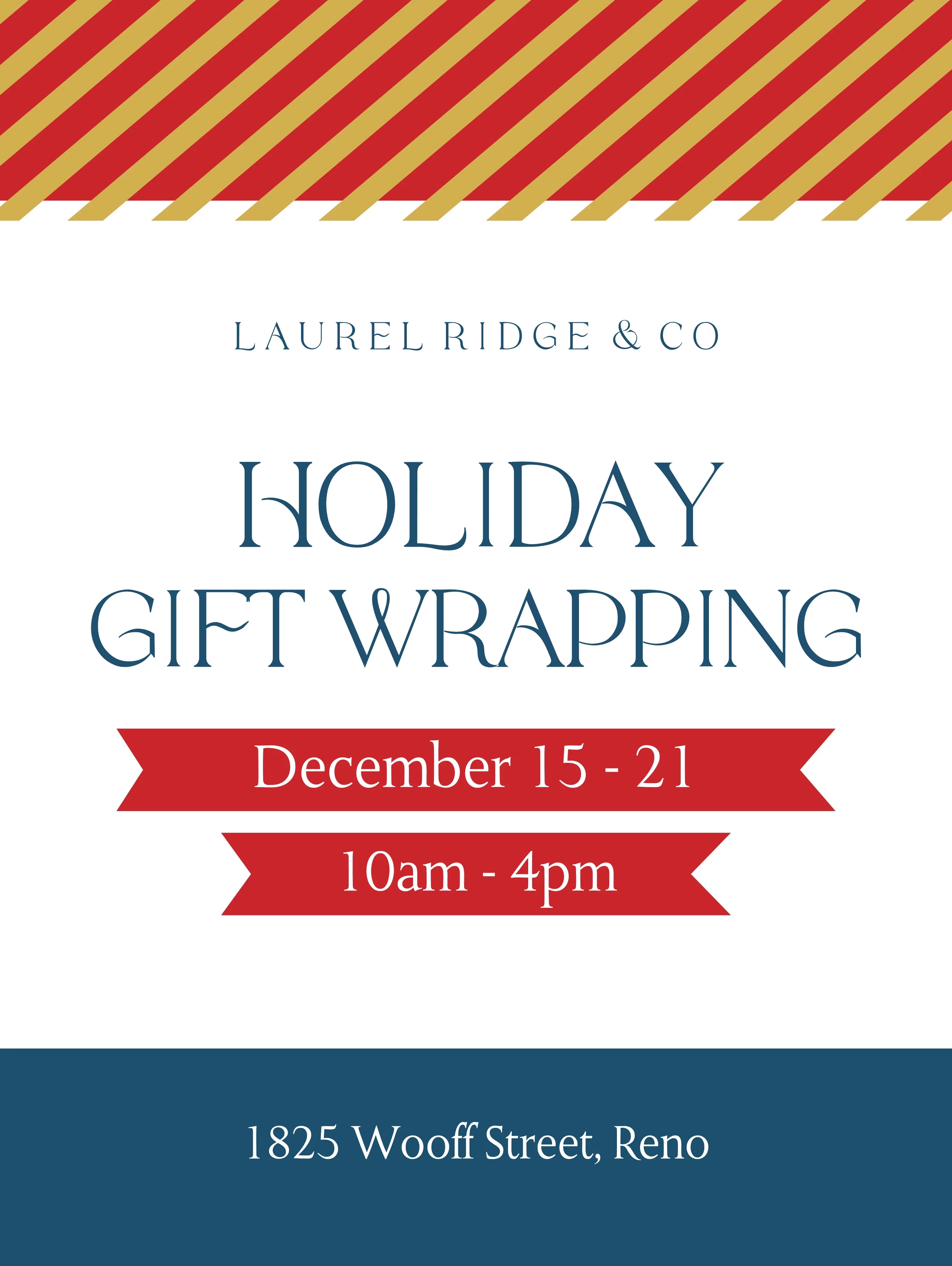 Holiday Gift Wrapping