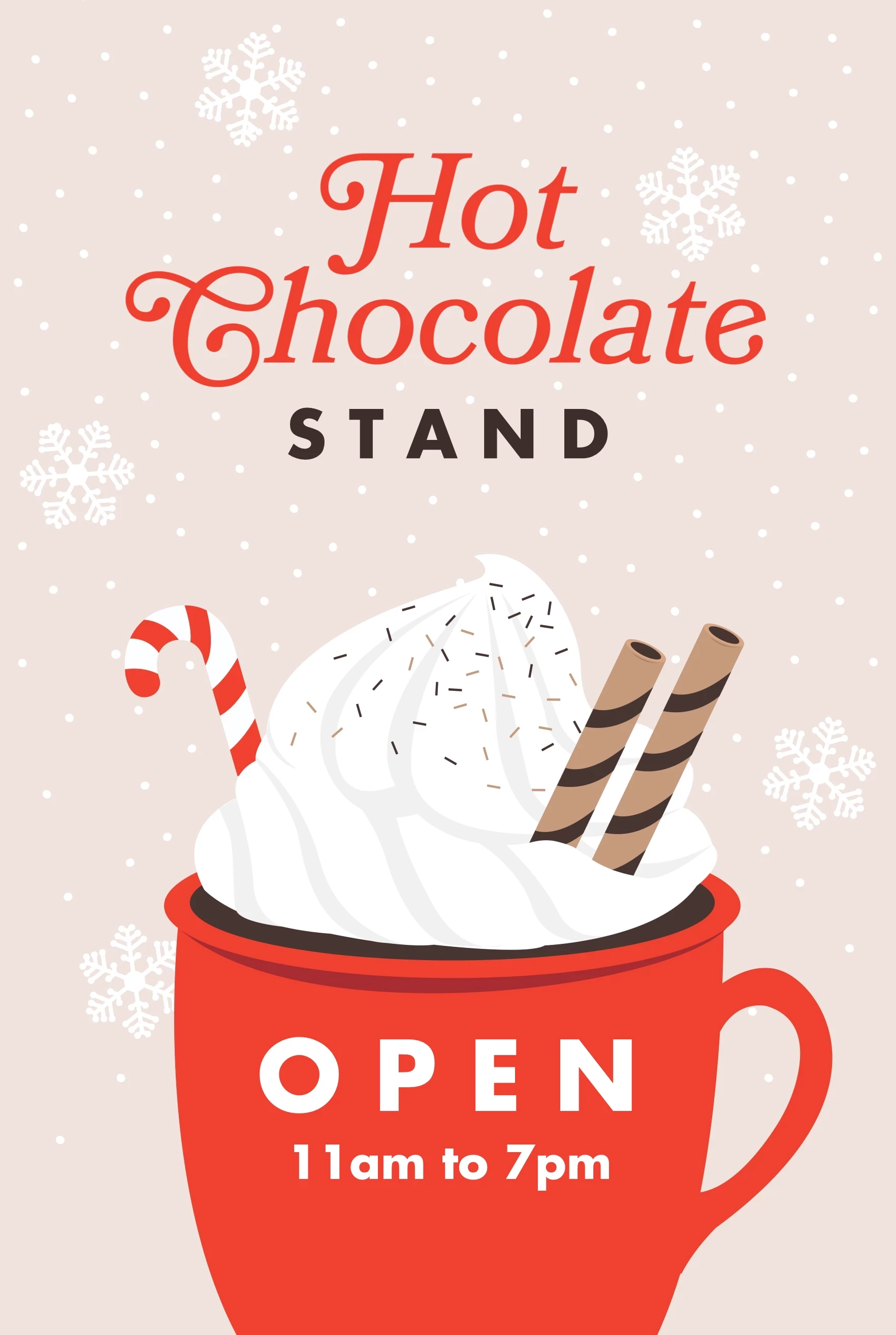 Hot Chocolate Stand
