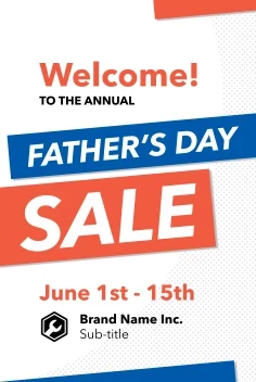 Bold Father's Day Sale