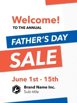 Bold Father's Day Sale