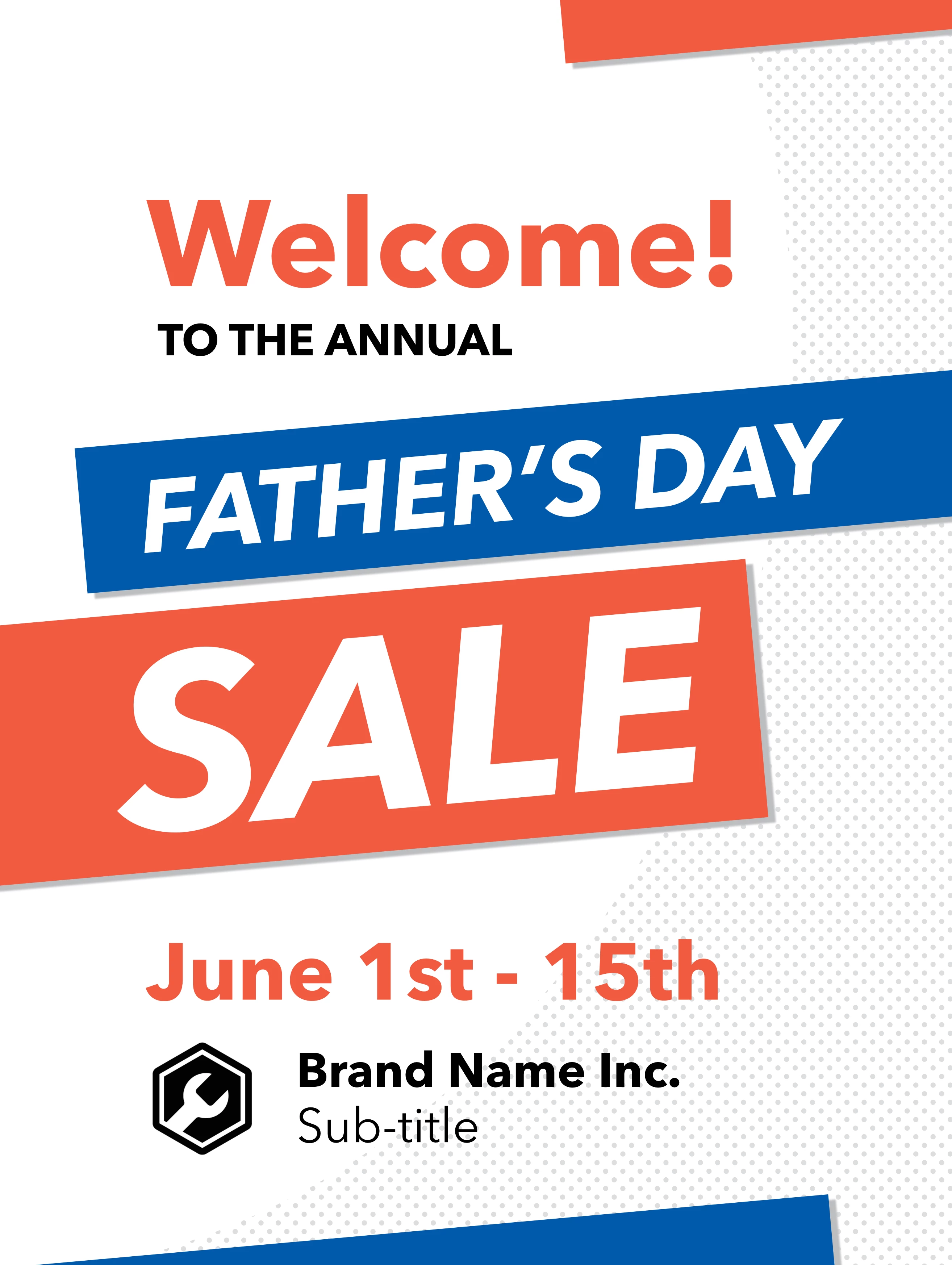 Bold Father's Day Sale
