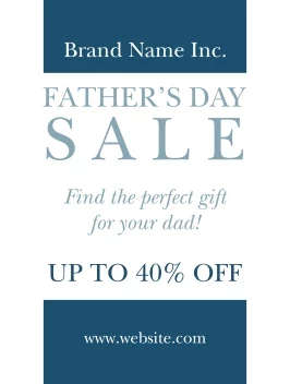 Father's Day Clothing Store