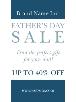 Father's Day Clothing Store