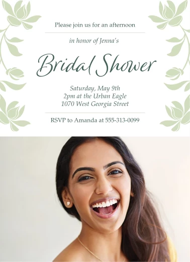 Elegant Floral Shower