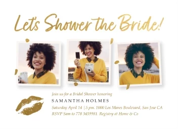 Lipstick Bridal Shower