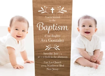 Baptism Wood Texture