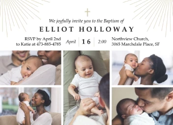 Christened in His Light