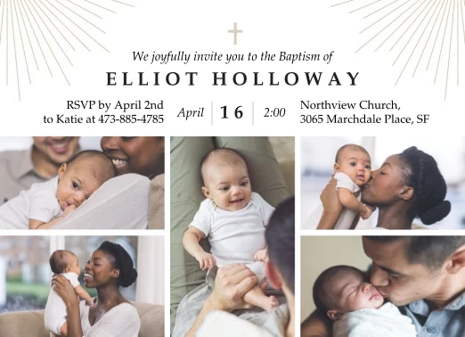 Christened in His Light