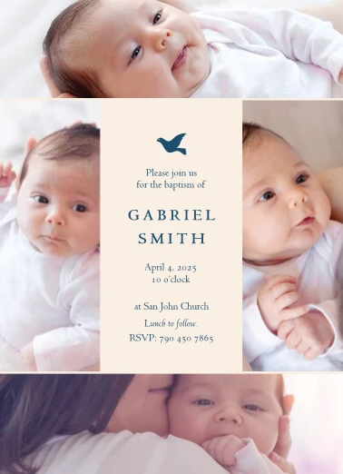 Dove Christening