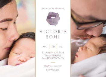 Golden Cross Baptism