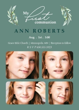 Celebrate My First Communion