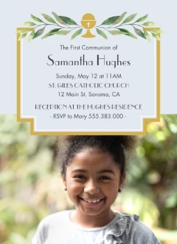 First Communion Chalice