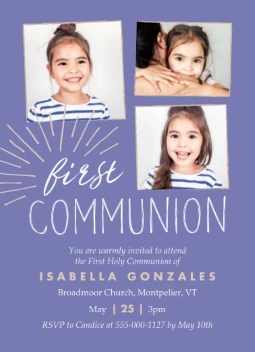 Joyful Burst Communion