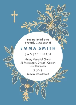 Shining Floral Communion