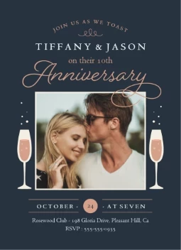 Cheers to Them Anniversary