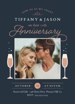 Cheers to Them Anniversary