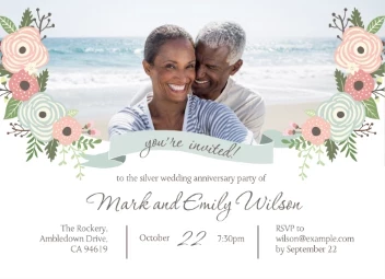 Classic Floral Anniversary