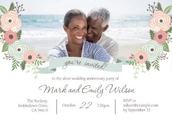 Classic Floral Anniversary