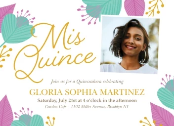 Feliz Quinceañera Bouquet