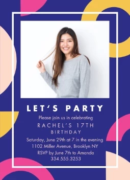 Fun and Modern Teen Party