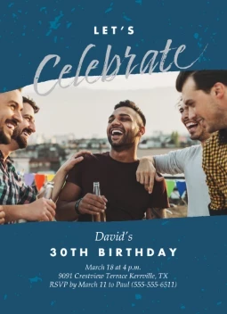 Splatter Texture Celebrate