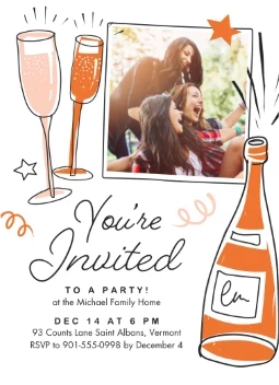 Cheers Party Invite