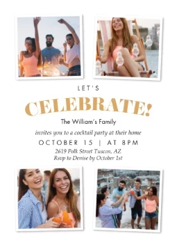 Simple Celebrate Collage