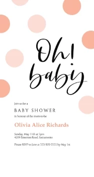 Polka Dots Baby Shower