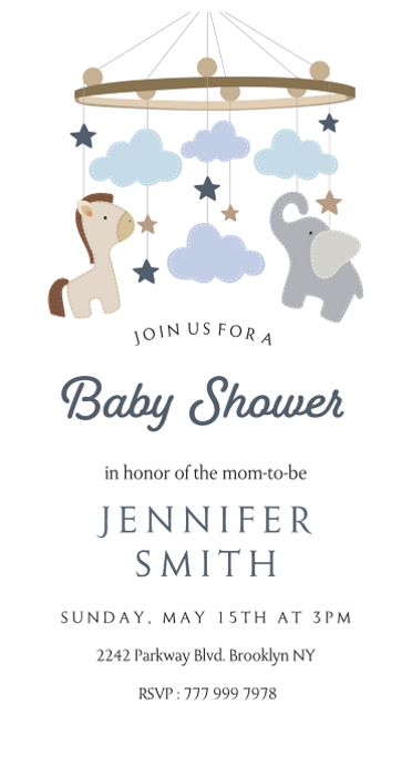 Staples baby 2024 shower invitations