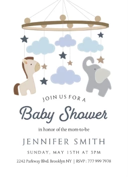 Baby Shower Mobile