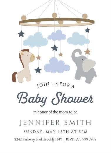 Baby Shower Mobile