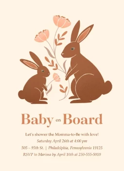 Baby Bunny on Board