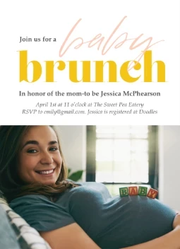 Baby Brunch Modern Lines