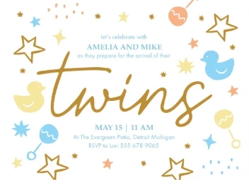 Twins Toys and Stars