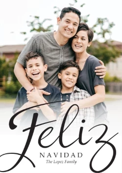 Feliz Navidad Full Photo