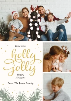 Holly Jolly Winter Leaves