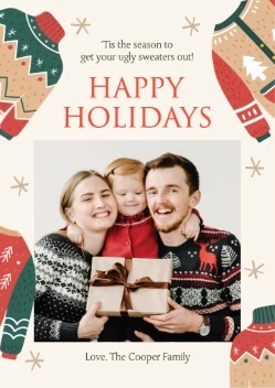 Ugly Sweater Happy Holidays