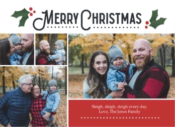 Classic Holiday Collage