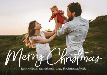 Christmas Modern Script