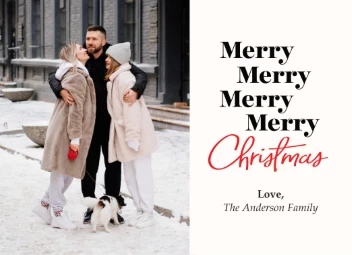 Modern Merry Christmas