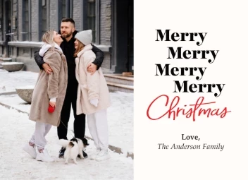 Modern Merry Christmas