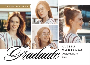Classic Gallery Grad Announcement