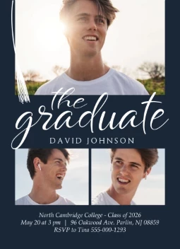 Shining Graduate Invitation