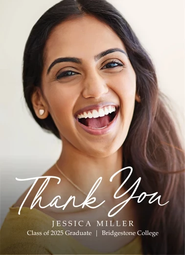 Graceful Graduation Thank You